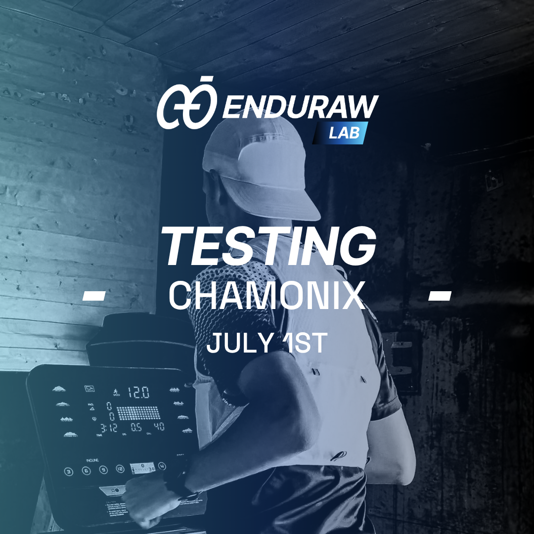 Testing Session VO2Max Enduraw - Chamonix - July 1st, 2026