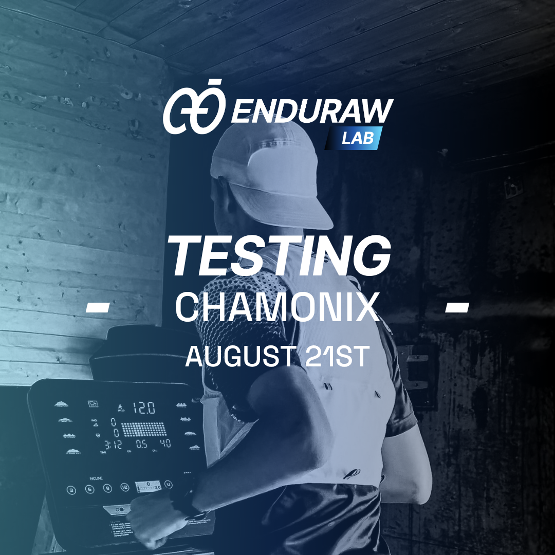 Testing Session VO2Max Enduraw - Chamonix - August 21st, 2026
