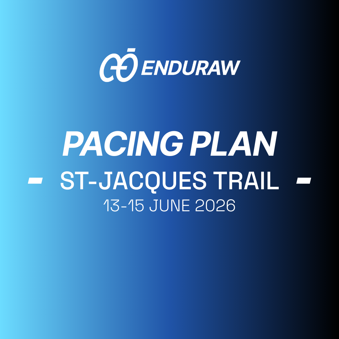 Pacing Plan - St-Jacques Trail