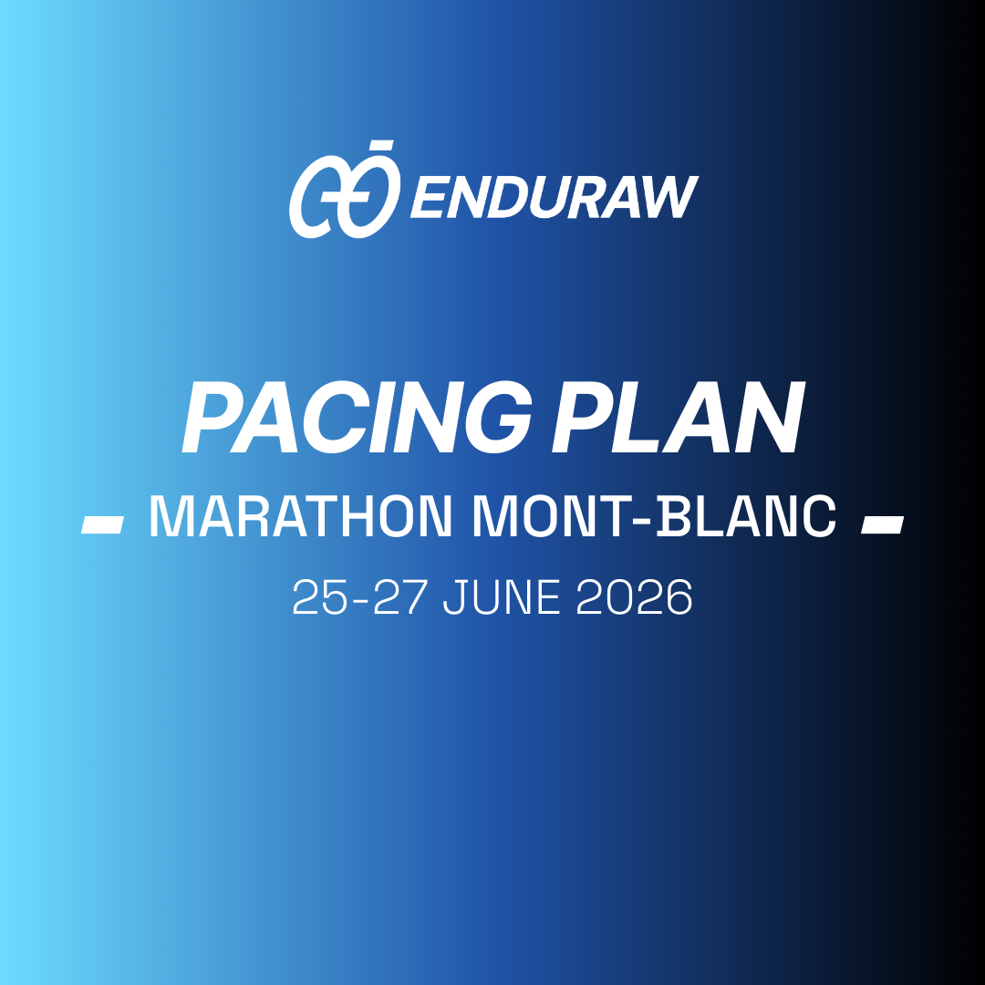 Pacing Plan - Marathon du Mont-Blanc