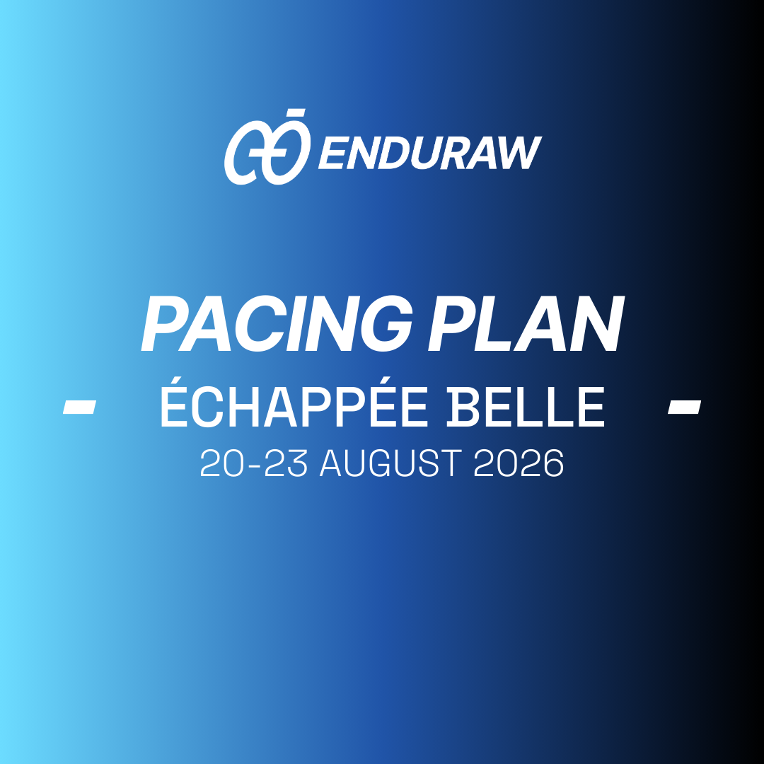 Pacing Plan - Echappée Belle