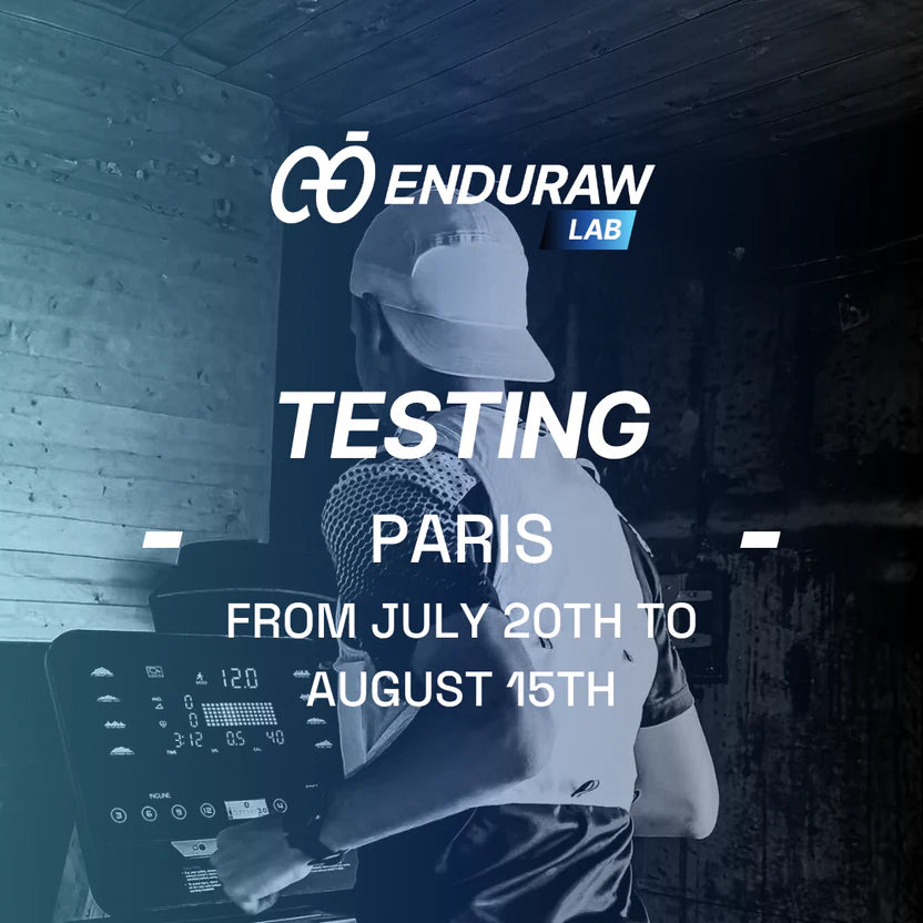 Testing Session VO2Max Enduraw - Paris - From July 20th to August 15th